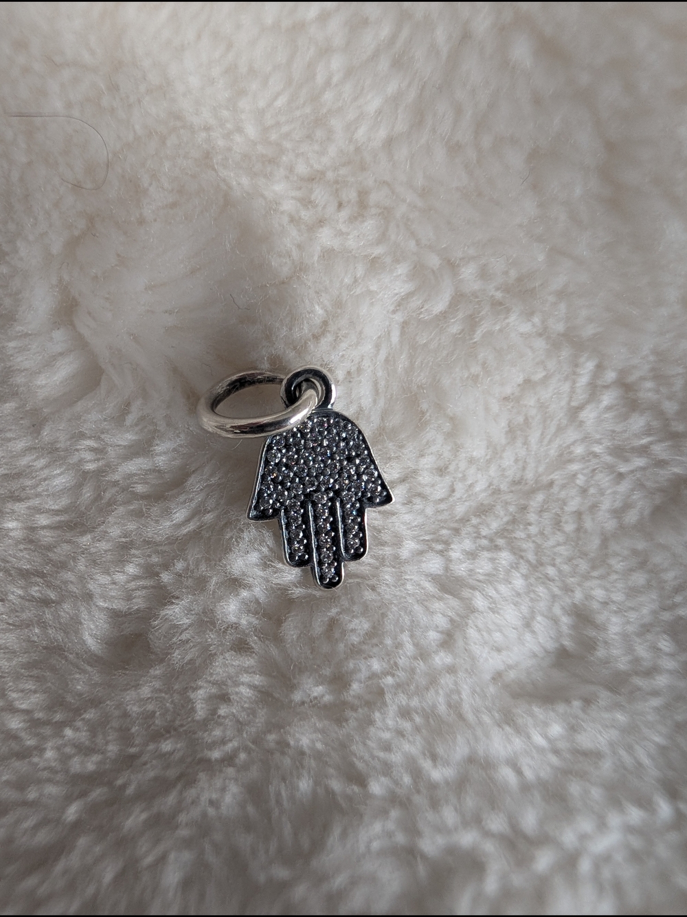 Authentic PANDORA Symbol of Protection Dangle Charm 791307CZ